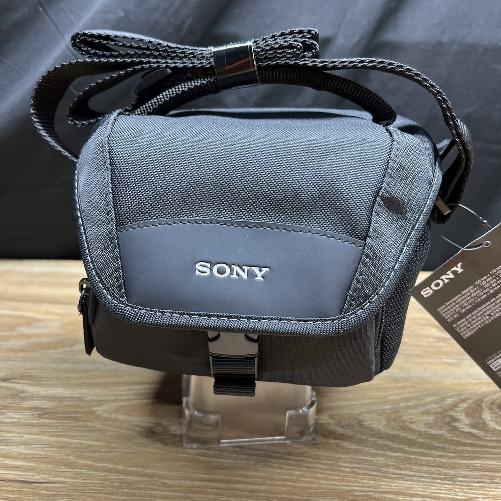 Sony Soft carrying case LCS-U11B Black For Digital Video Camera, NEW